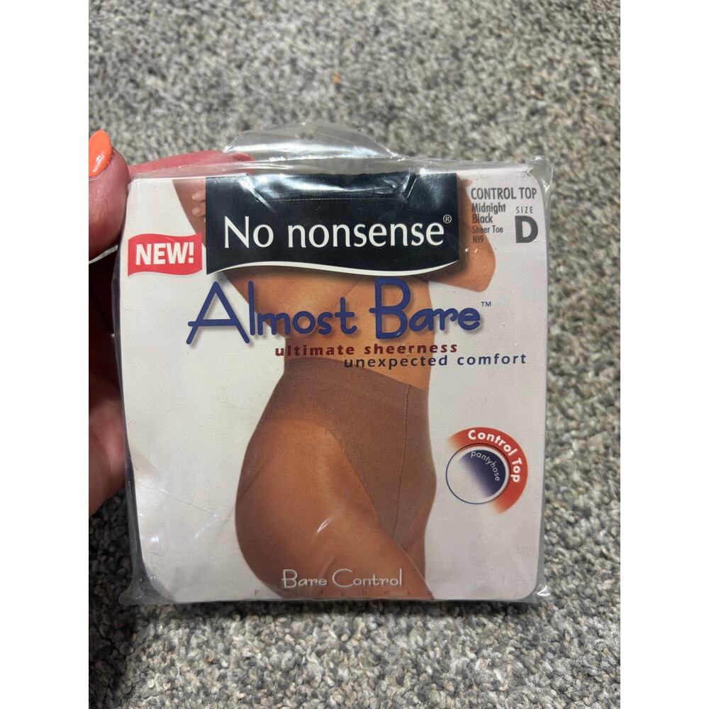 NWT womens No Nonsense sheer hosiery